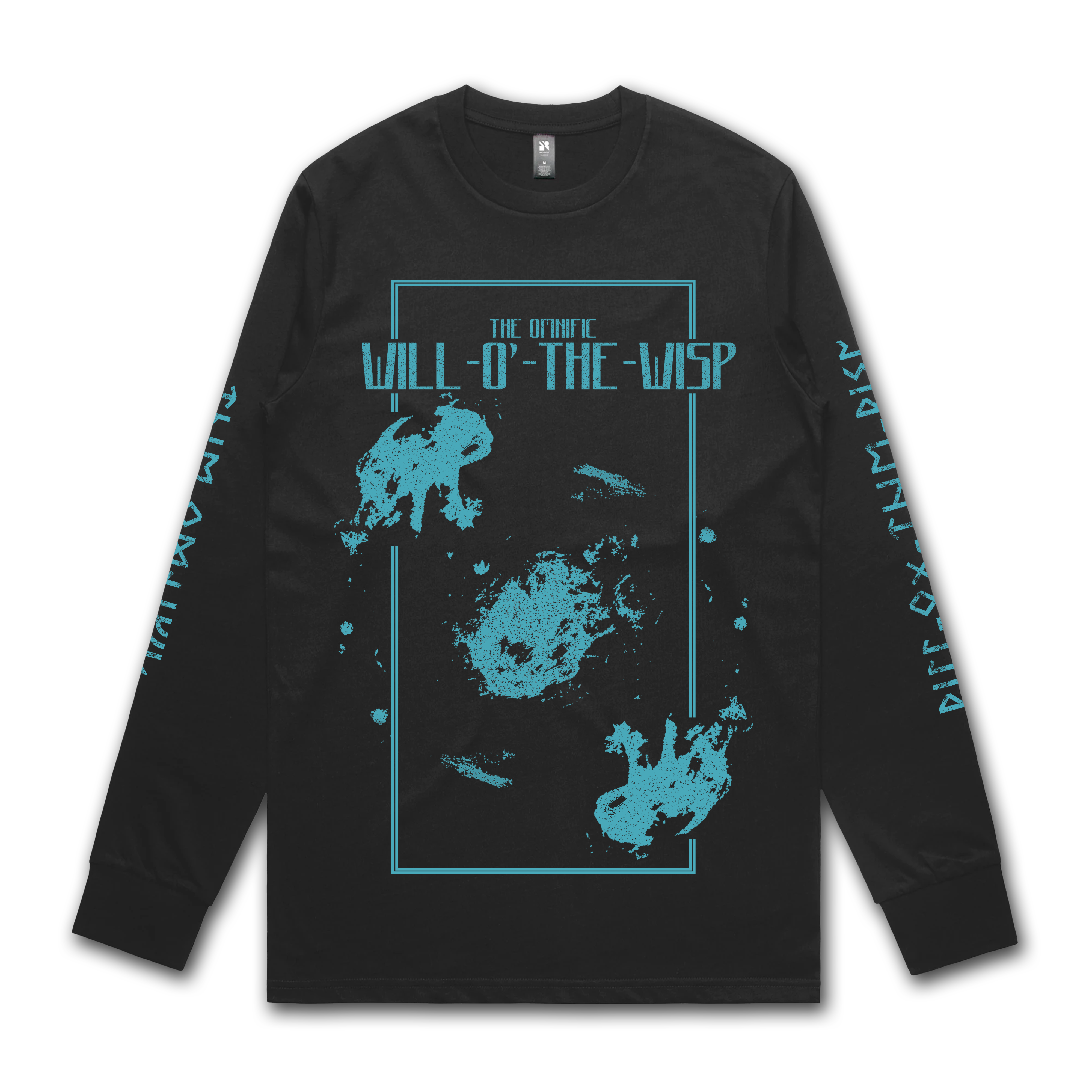 THE OMNIFIC // THE LAW OF AUGMENTING RETURNS - WILL-O'-THE-WISP LONG SLEEVE (BLACK)