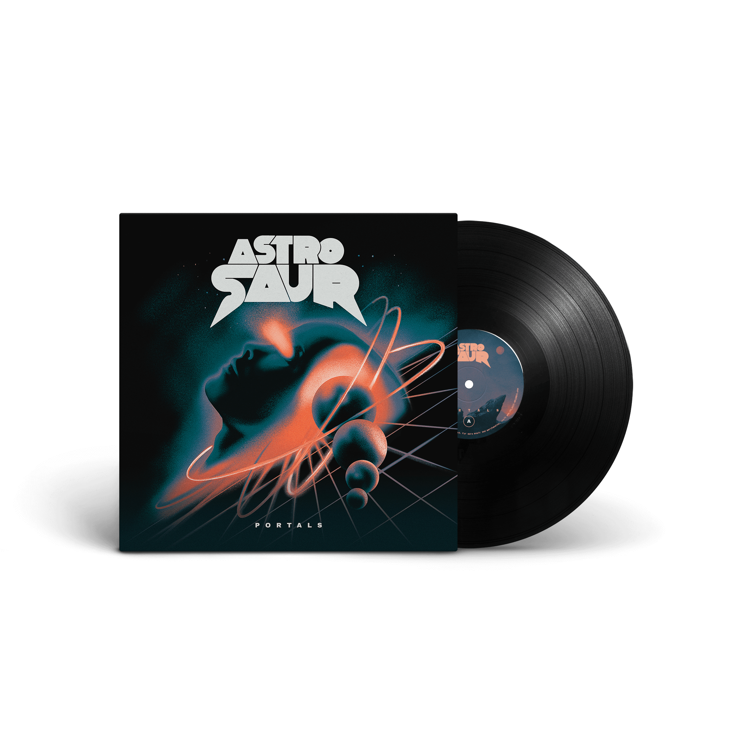 ASTROSAUR // PORTALS LP (BLACK)