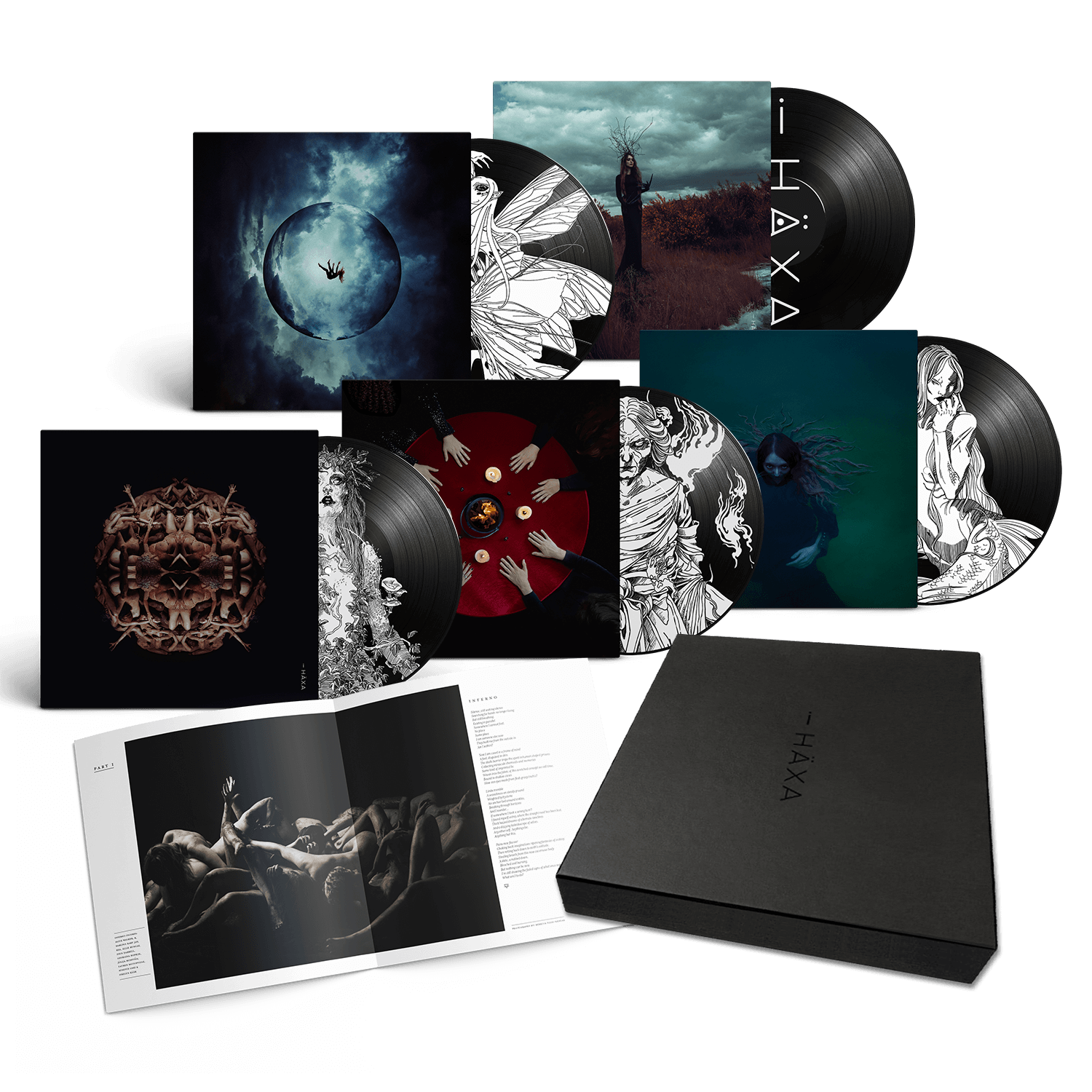 I HÄXA // "S/T" - LTD. 5LP BOXSET + PHOTO BOOKLET (BLACK VINYL EDITION)