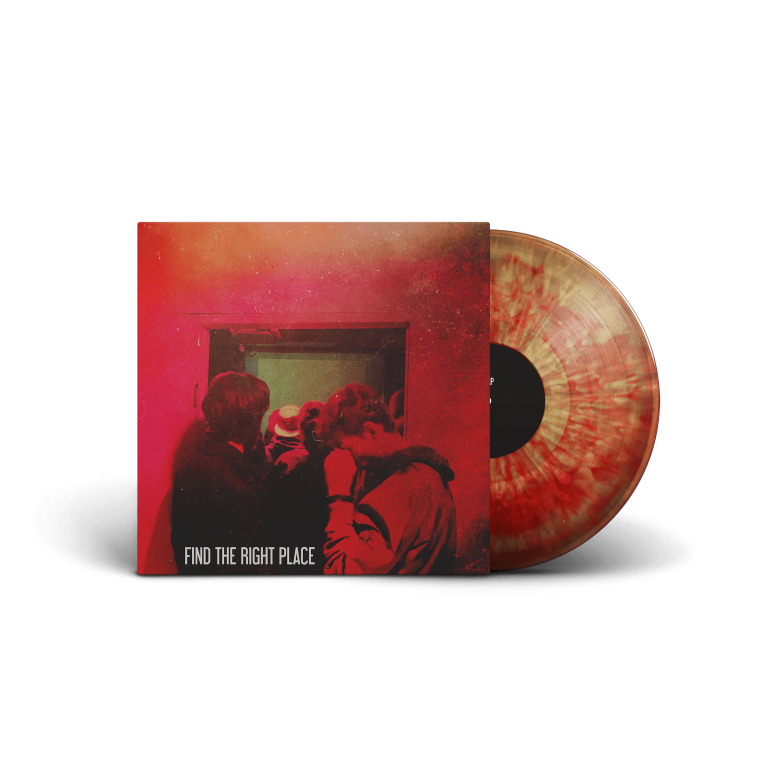 ARMS & SLEEPERS // FIND THE RIGHT PLACE - LTD. BEER & TRANSPARENT RED COLOURED VINYL (LP)