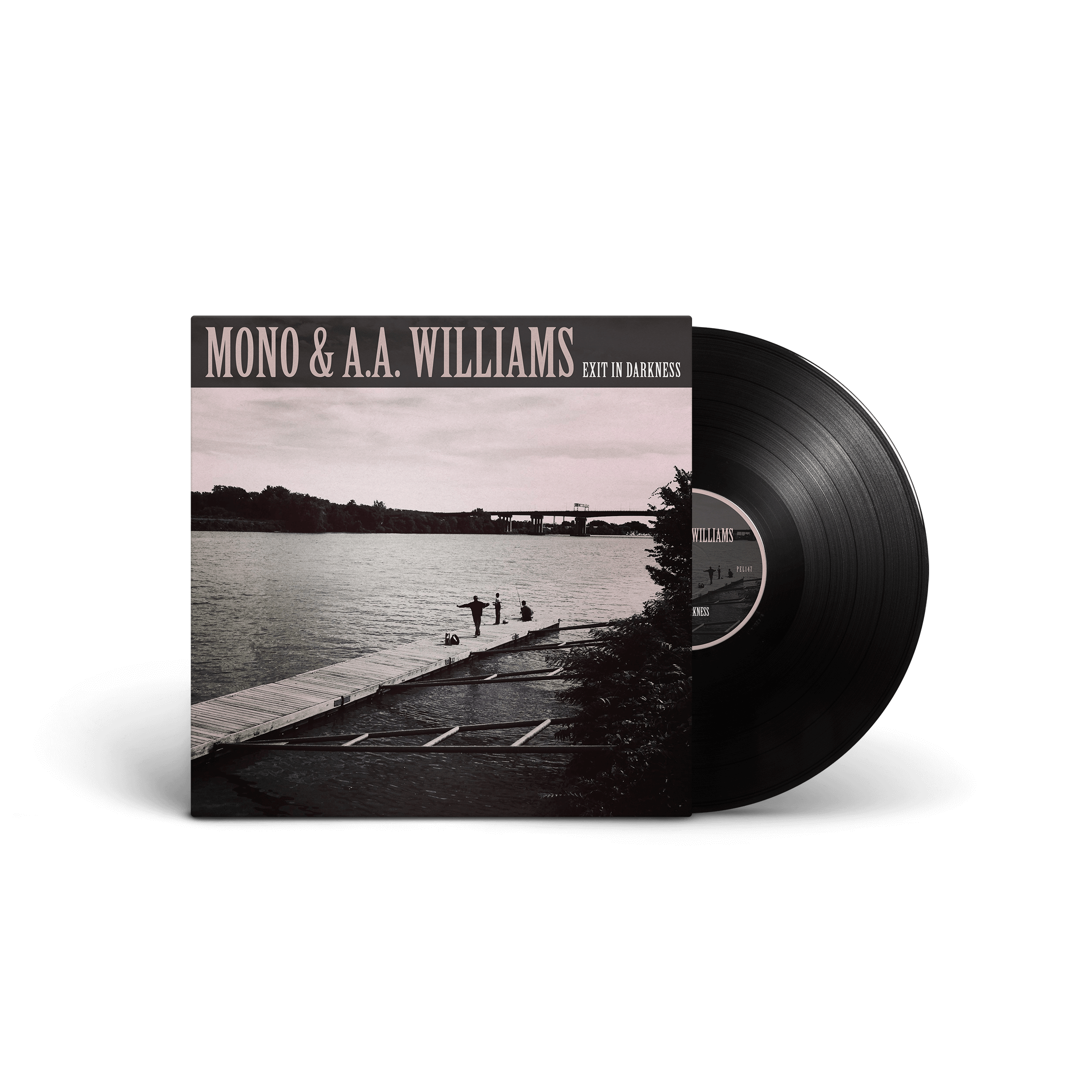 MONO & A.A. WILLIAMS // EXIT IN DARKNESS - 10 INCH BLACK VINYL