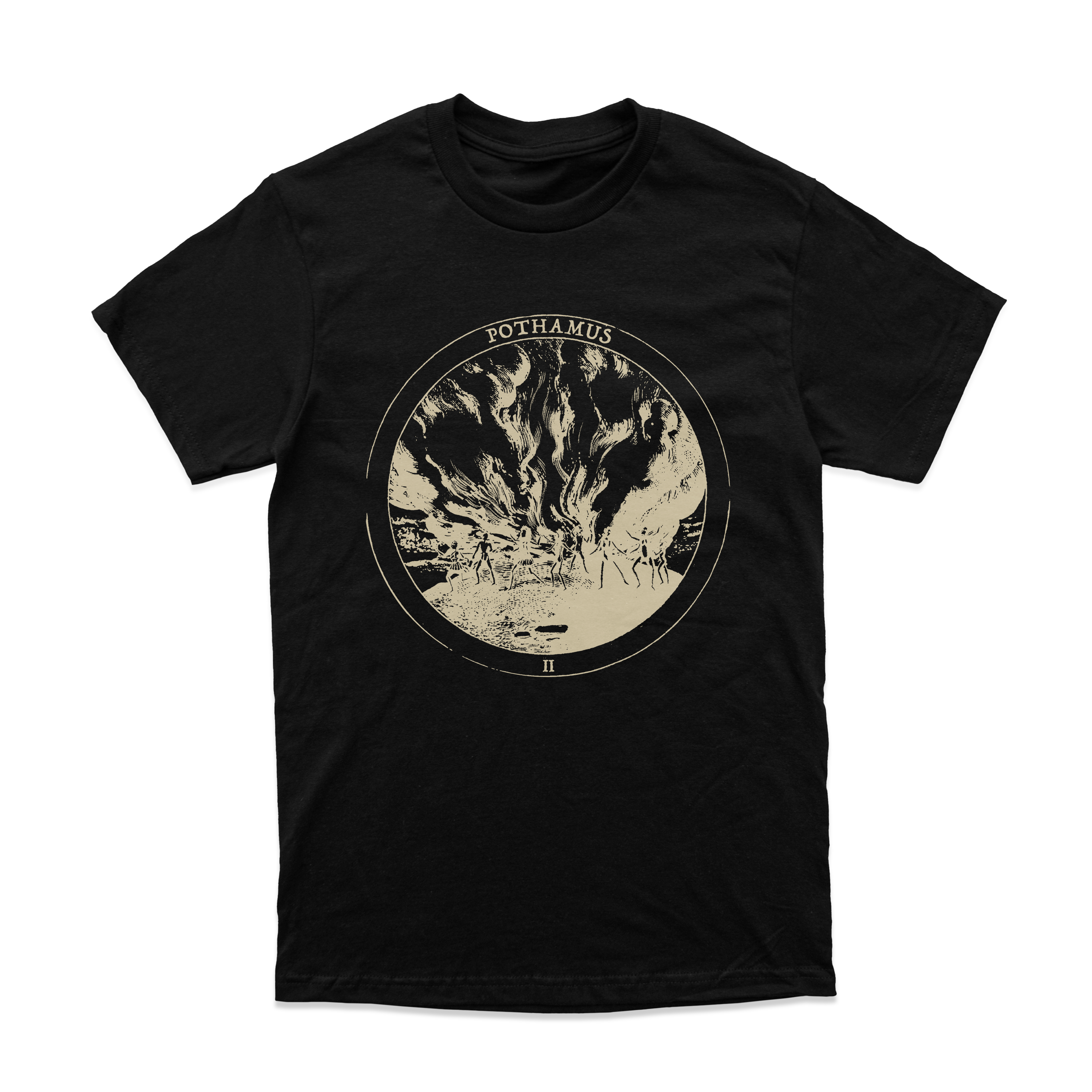 POTHAMUS // ABUR - FIRE CIRCLE T-SHIRT