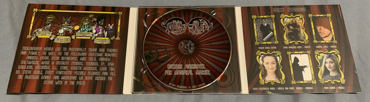 TROLDHAUGEN // OBZKURE ANEKDOTEZ FOR MANIAKAL MASSEZ - CD