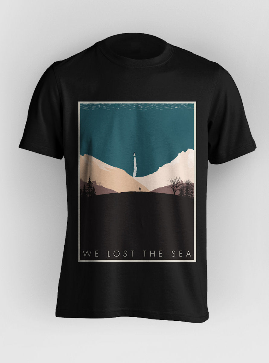 WE LOST THE SEA // DEPARTURE SONGS - T-SHIRT