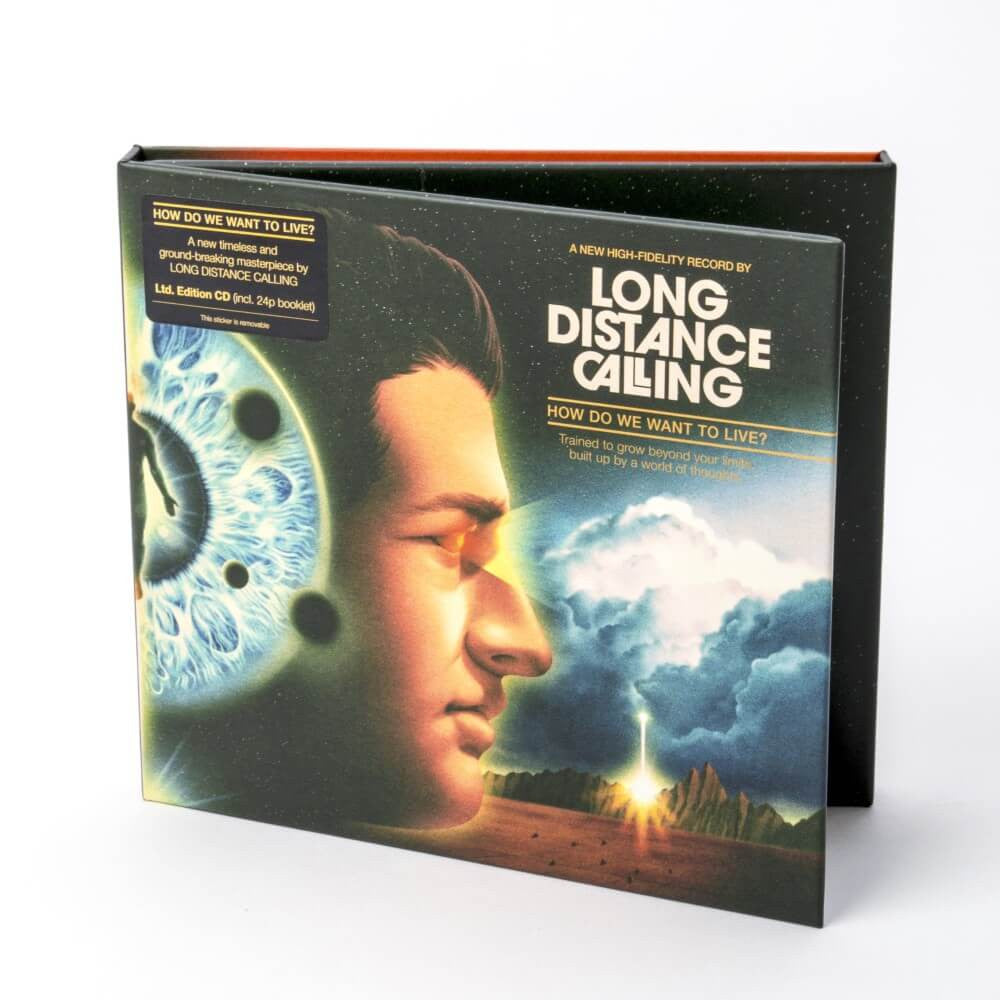 LONG DISTANCE CALLING // HOW DO WE WANT TO LIVE? - LTD EDITION CD (INCL. 24P BOOKLET) - Wild Thing Music Store