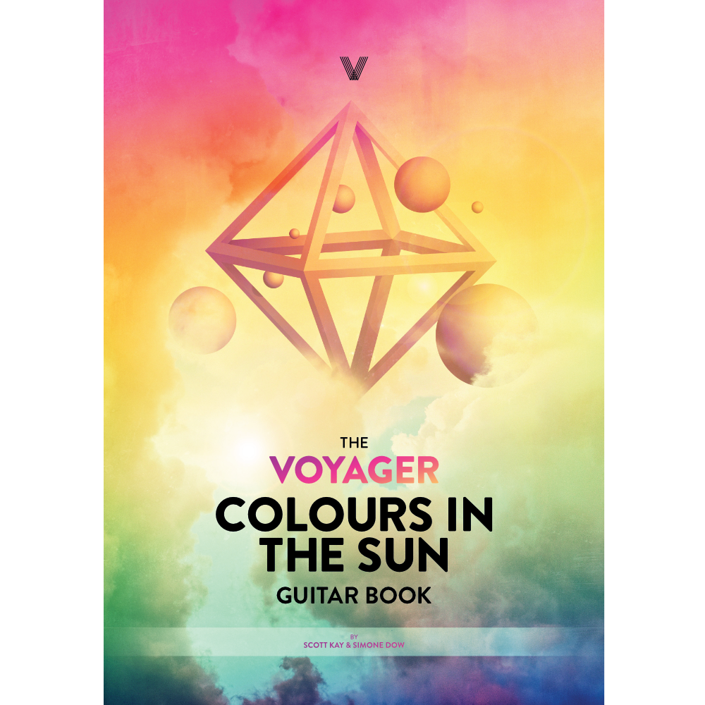 VOYAGER // COLOURS IN THE SUN - DIGITAL TABLATURE COLLECTION (PDF + GUITAR PRO)