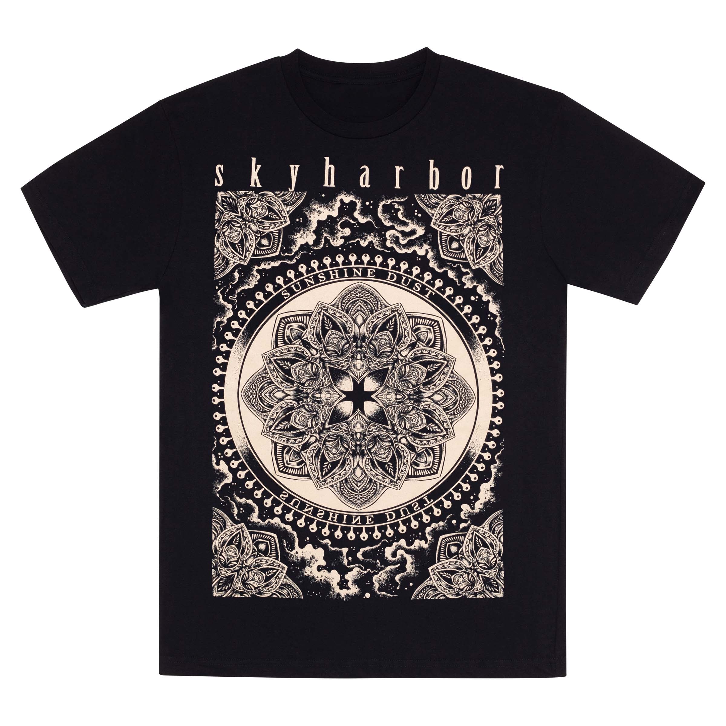 SKYHARBOR // SUNSHINE DUST BLACK T-SHIRT - Wild Thing Records