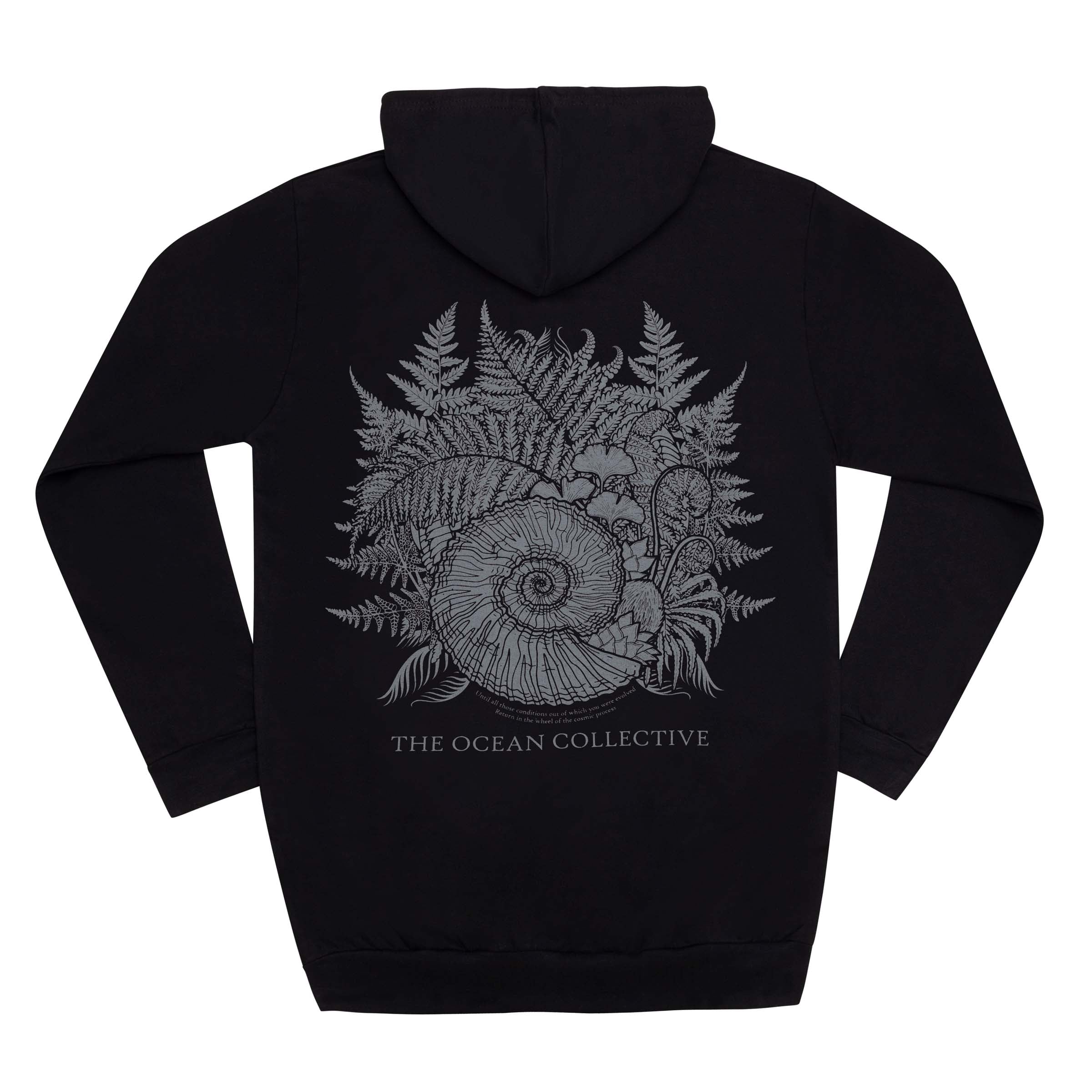 THE OCEAN // PHANEROZOIC I - AMMONITE BLACK HOODIE - Wild Thing Records