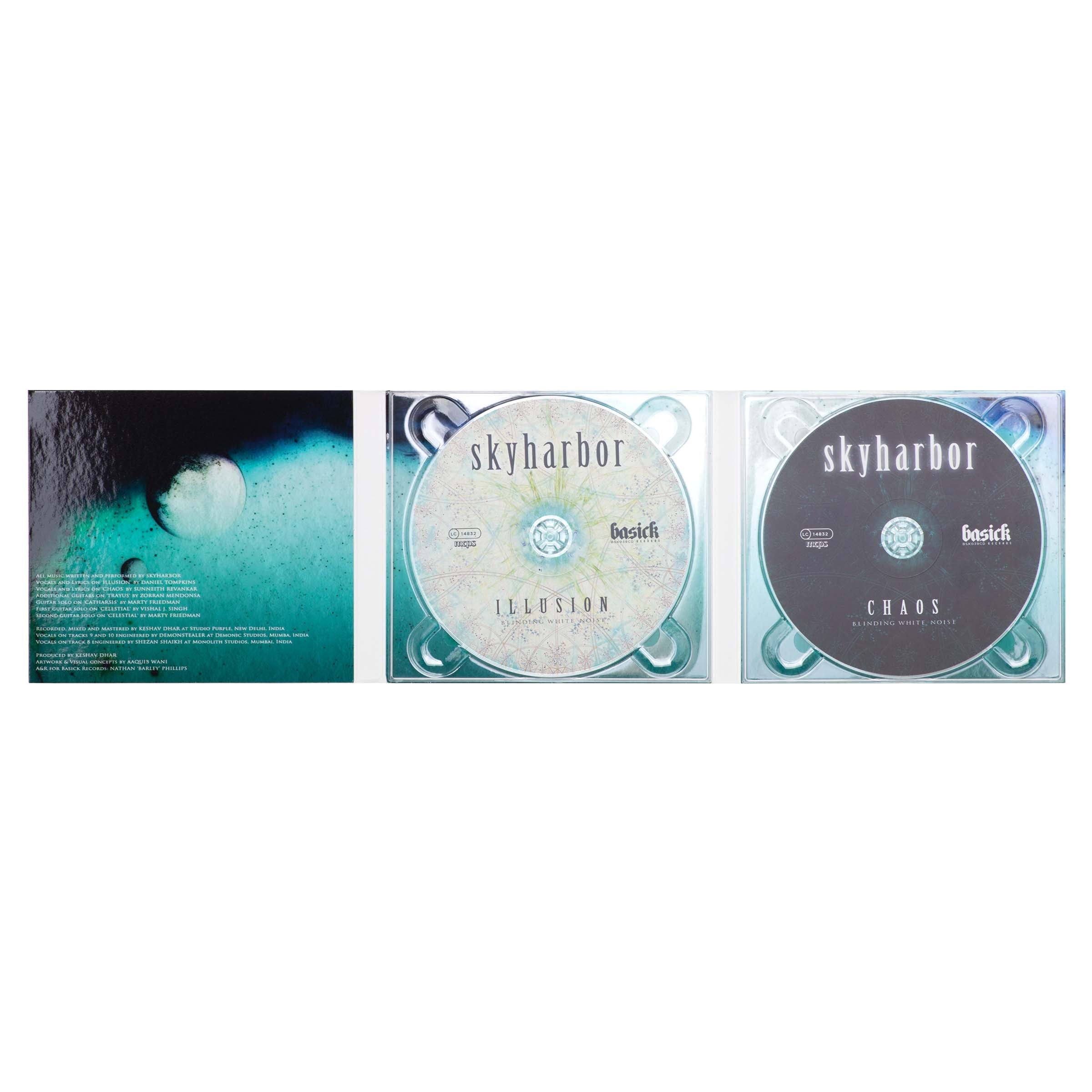 SKYHARBOR // BLINDING WHITE NOISE: ILLUSION & CHAOS - CD - Wild Thing Records