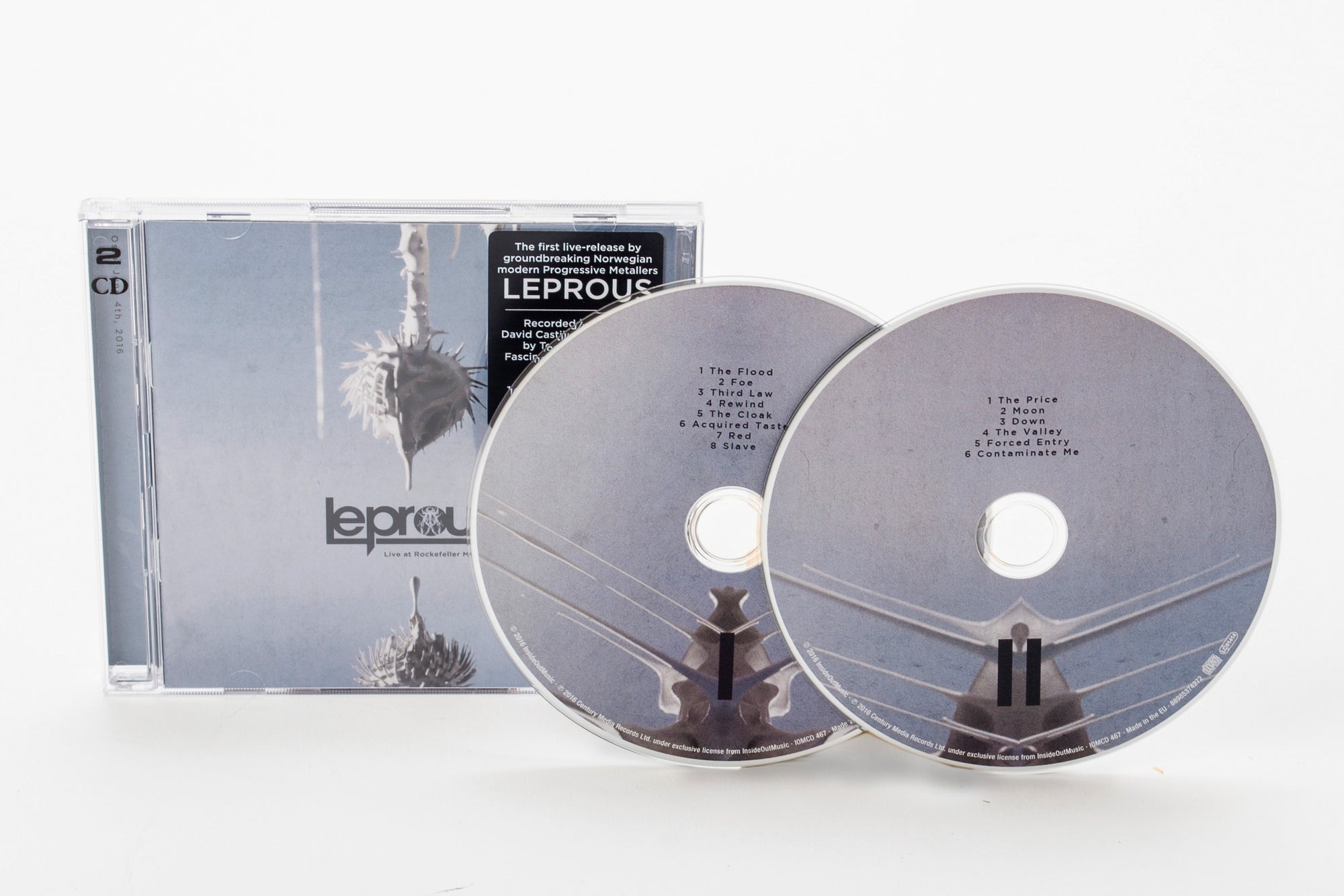 LEPROUS // LIVE AT ROCKEFELLER MUSIC HALL - 2CD JEWELCASE