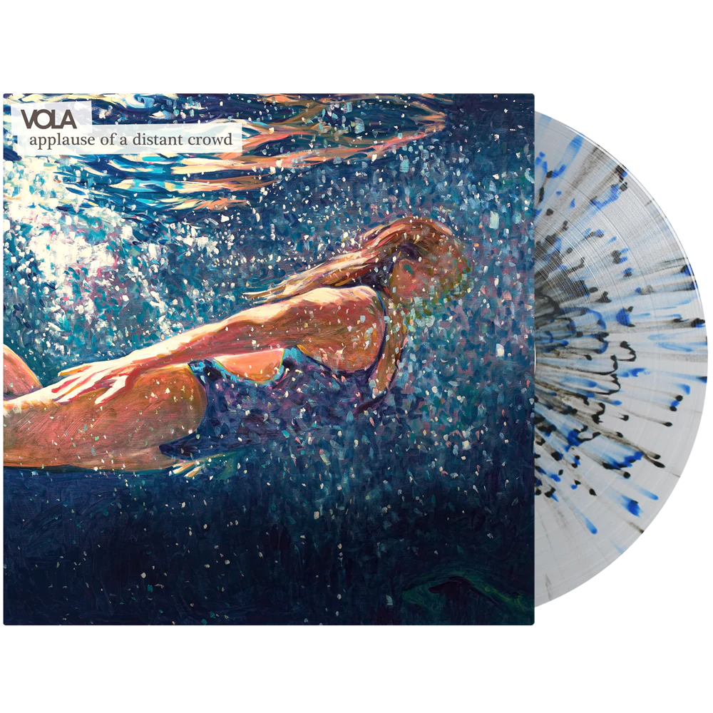 VOLA // APPLAUSE OF A DISTANT CROWD - LIMITED EDITION TRANSPARENT VINYL W/ BLUE & CLEAR SPLATTER (2021 REISSUE) (LP)