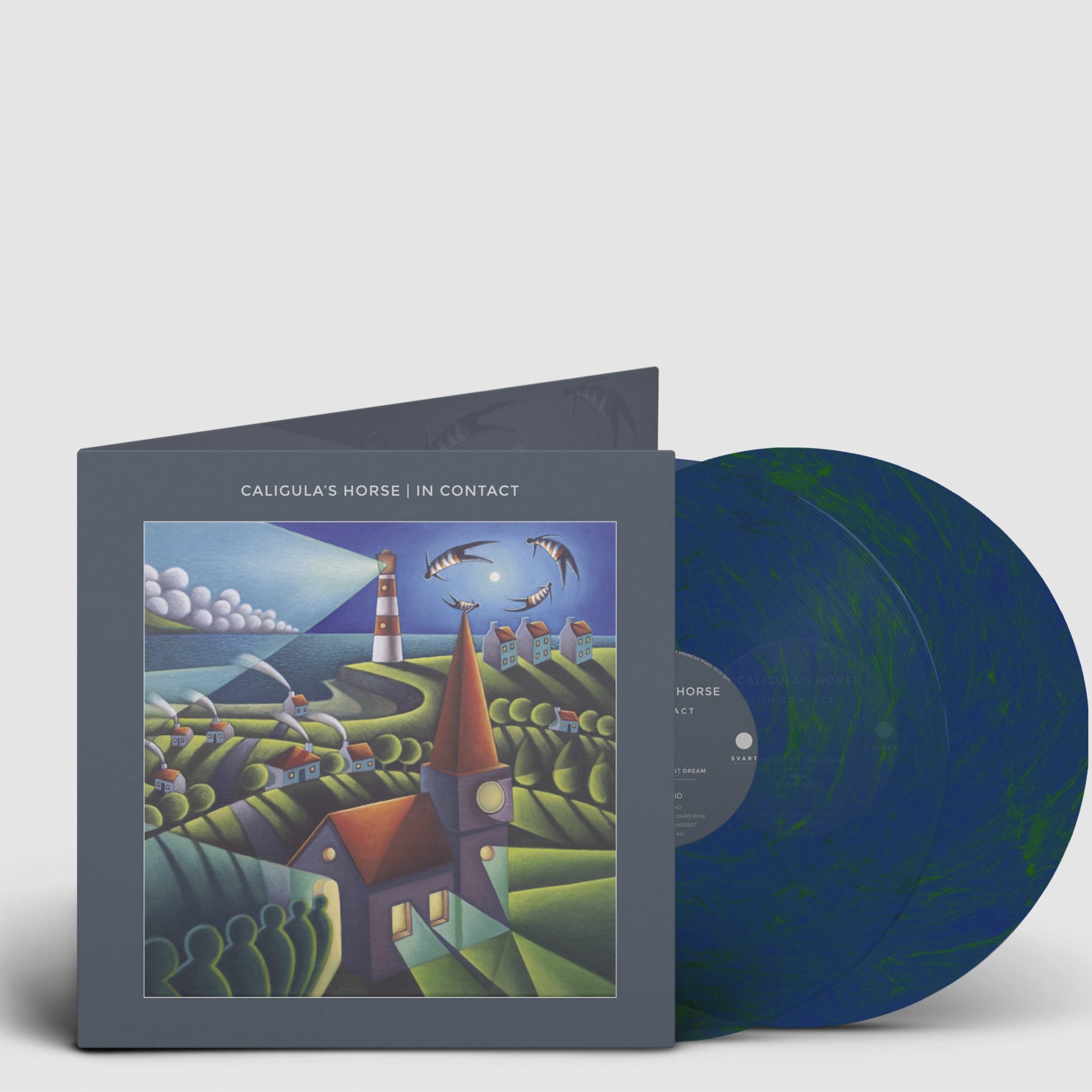 CALIGULA'S HORSE // IN CONTACT - 2LP BLUE/GREEN VINYL (2022 REISSUE)