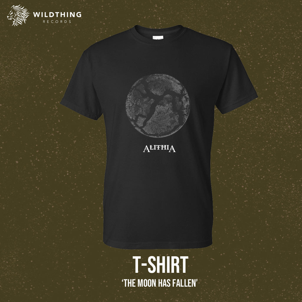 ALITHIA // THE MOON HAS FALLEN T-SHIRT - Wild Thing Records