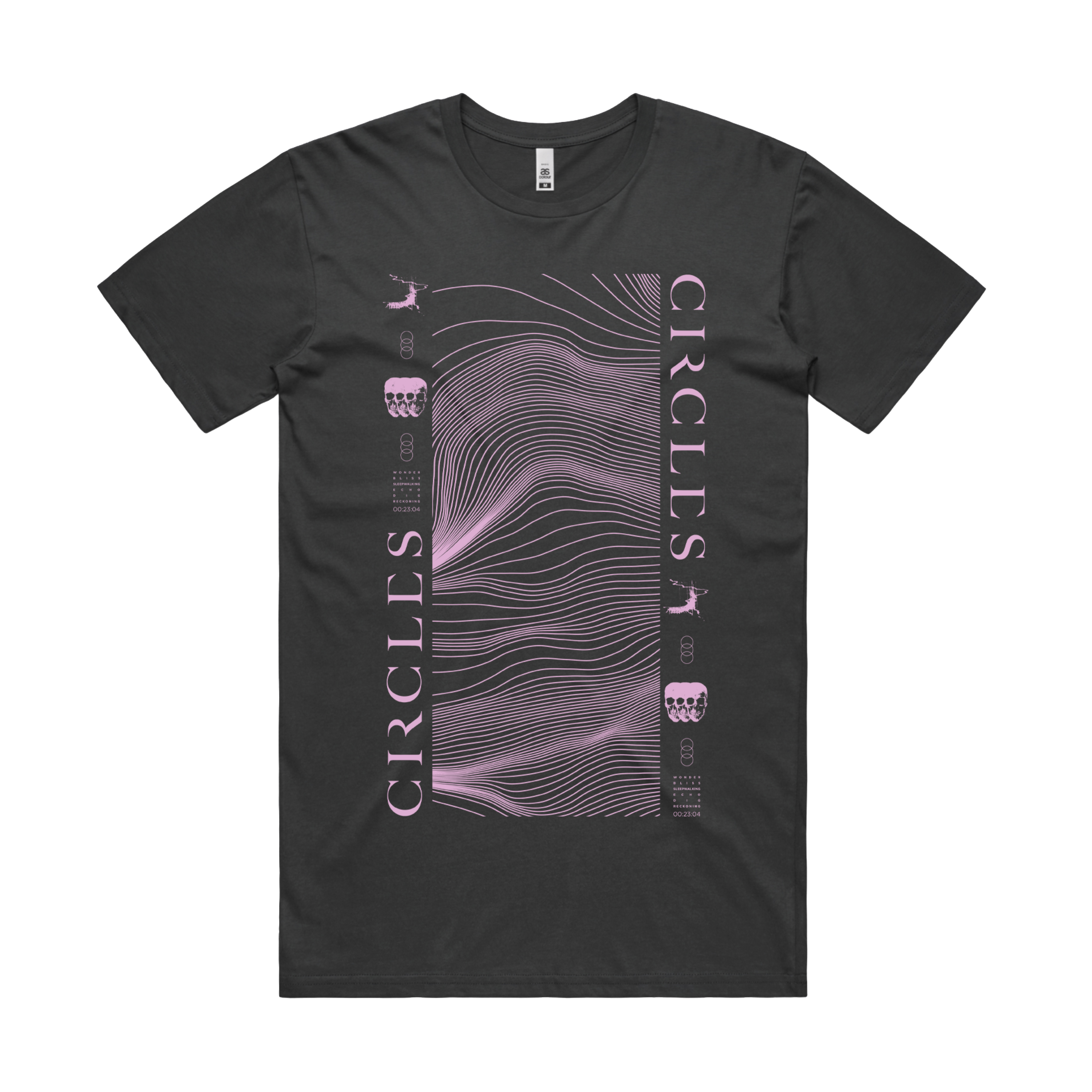 CIRCLES // THE STORIES WE ARE AFRAID OF | VOL.1 - SPECTRUM BLACK T-SHIRT