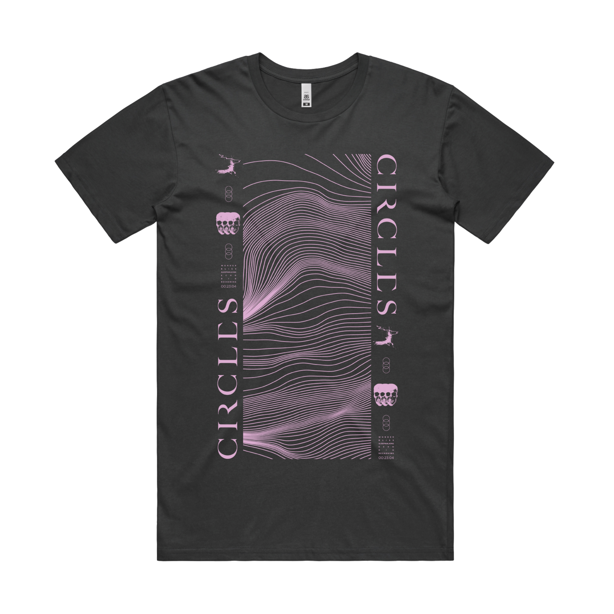 CIRCLES // THE STORIES WE ARE AFRAID OF | VOL.1 - SPECTRUM BLACK T-SHIRT