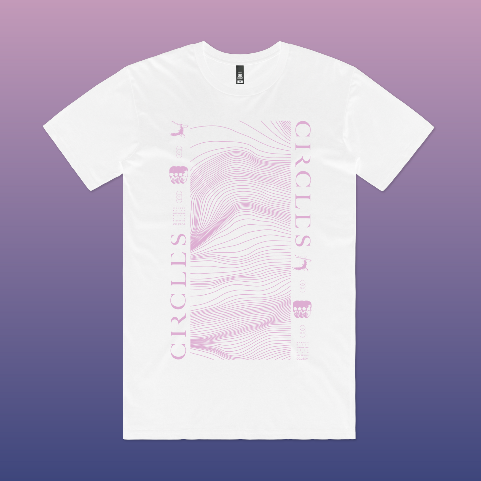 CIRCLES // THE STORIES WE ARE AFRAID OF | VOL.1 - SPECTRUM WHITE T-SHIRT