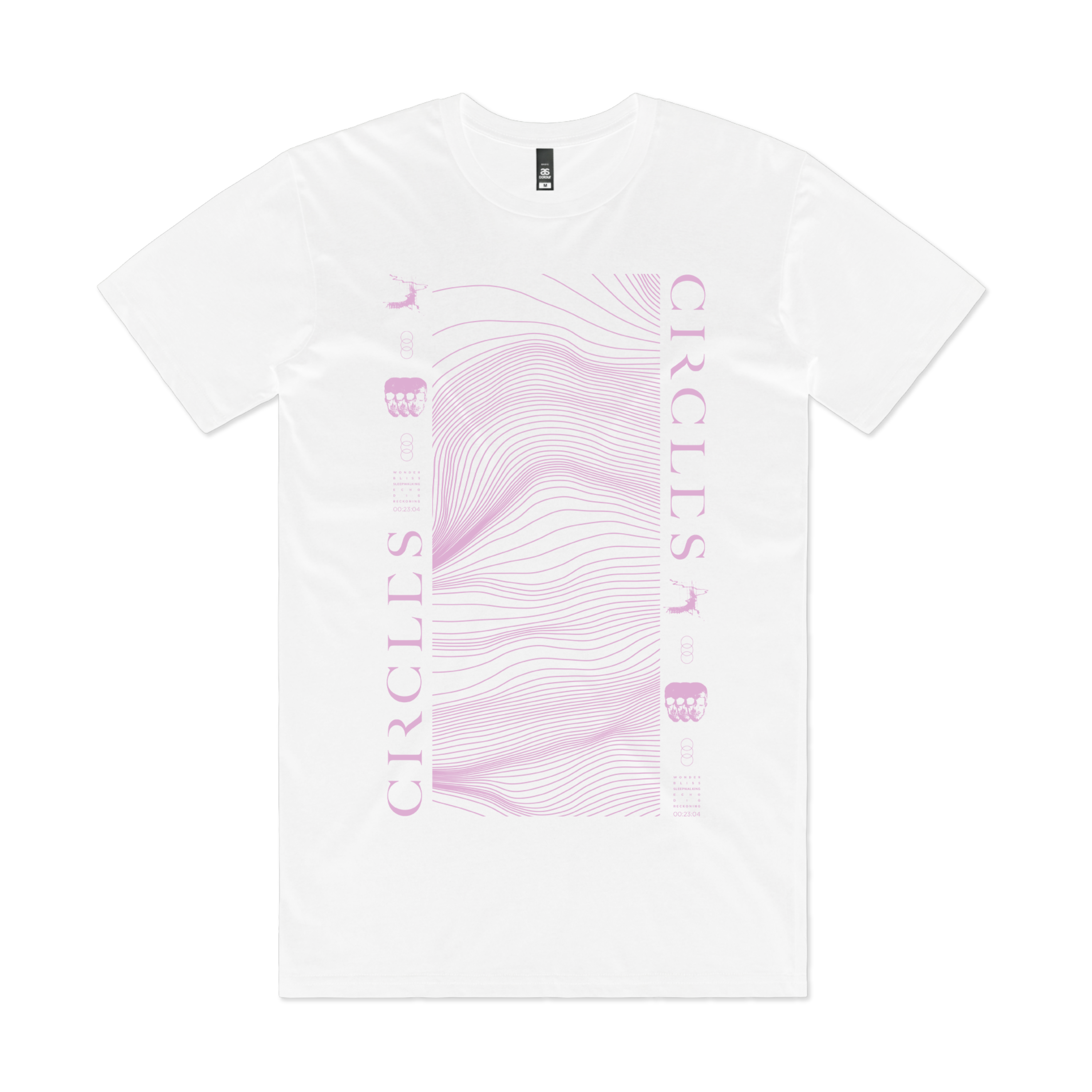 CIRCLES // THE STORIES WE ARE AFRAID OF | VOL.1 - SPECTRUM WHITE T-SHIRT