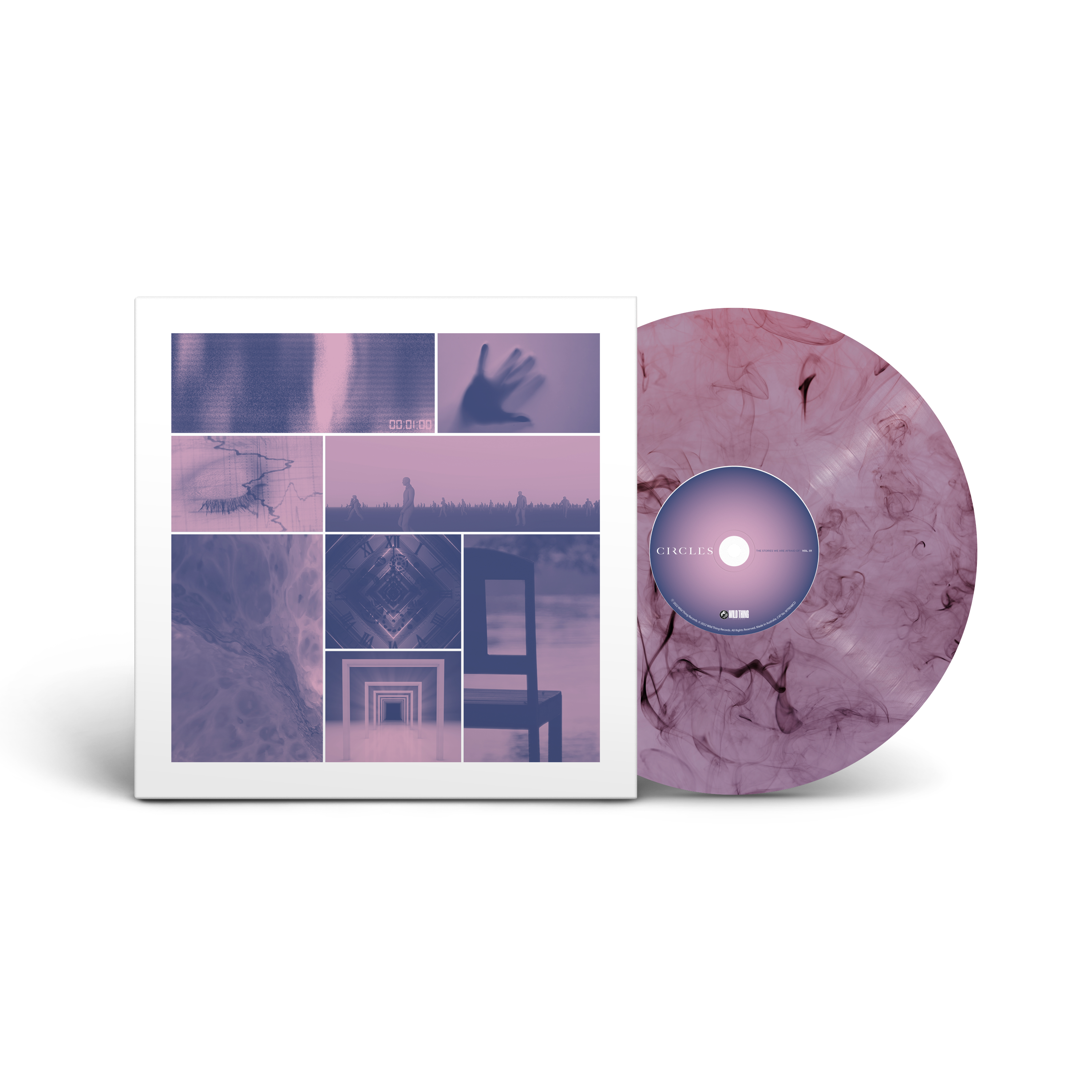 CIRCLES // THE STORIES WE ARE AFRAID OF | VOL.1 - LTD. EDITION PINK SMOKE VINYL