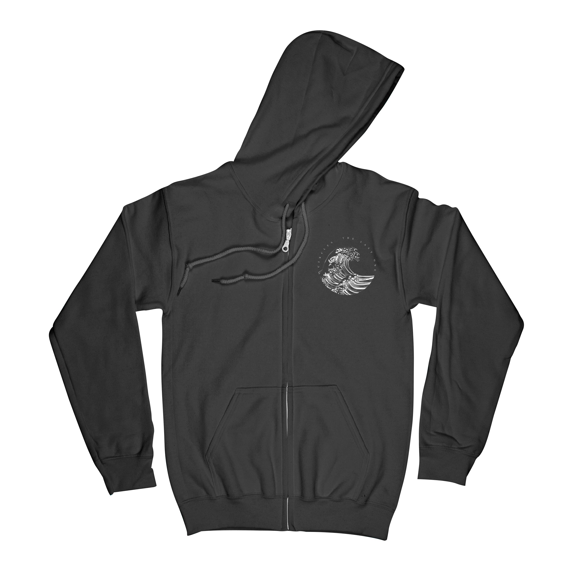 CIRCLES // WAVES ZIP HOODIE