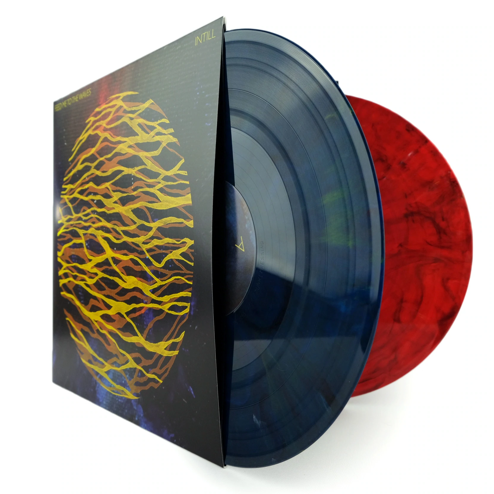 FEED ME TO THE WAVES // INTILL - BLUE & RED VINYL (2LP)