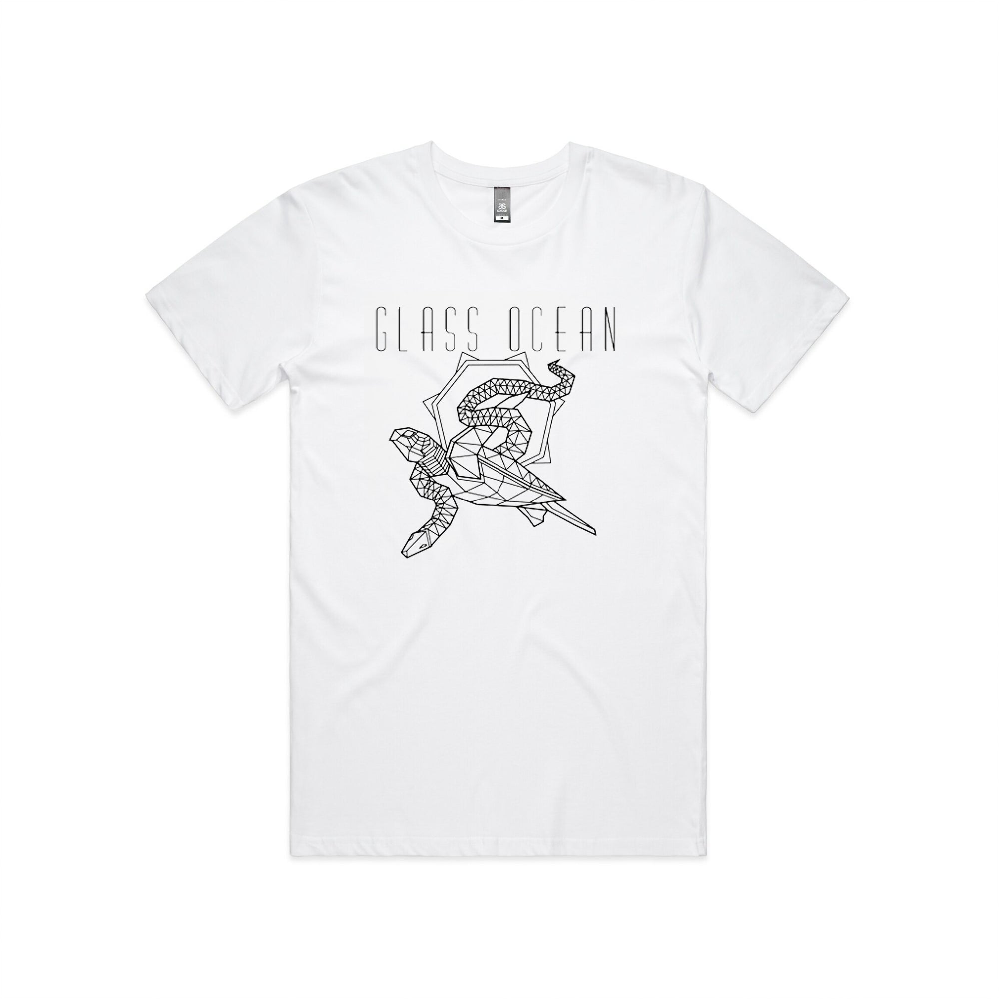 GLASS OCEAN // TURTLE SNAKE T-SHIRT - GREY - Wild Thing Records