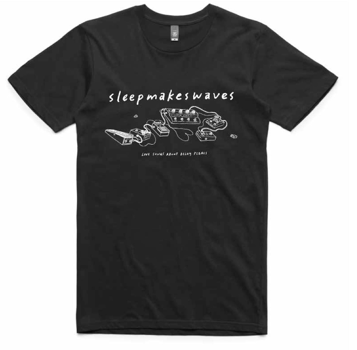 SLEEPMAKESWAVES // LOVE SONGS FOR DELAY PEDALS - T-SHIRT