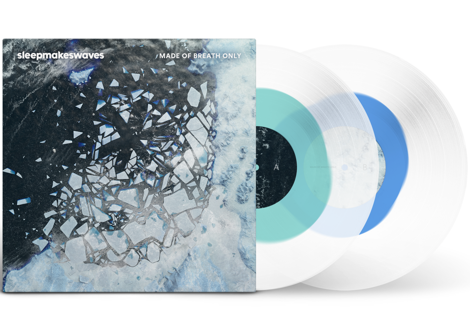 SLEEPMAKESWAVES // MADE OF BREATH ONLY - CLEAR VINYL (2LP)