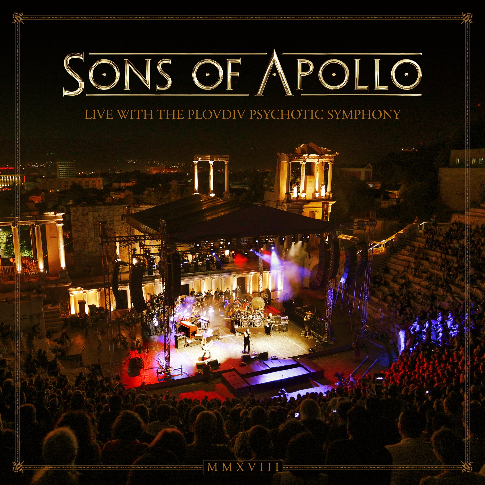 SONS OF APOLLO // LIVE WITH THE PLOVDIV PSYCHOTIC SYMPHONY (LTD DELUXE 3CD+DVD DIGIPAK IN SLIPCASE)