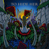TOEHIDER // TO HIDE HER (10TH ANNIVERSARY EDITION) - ORANGE WITH DARK BLUE SPLATTER VINYL