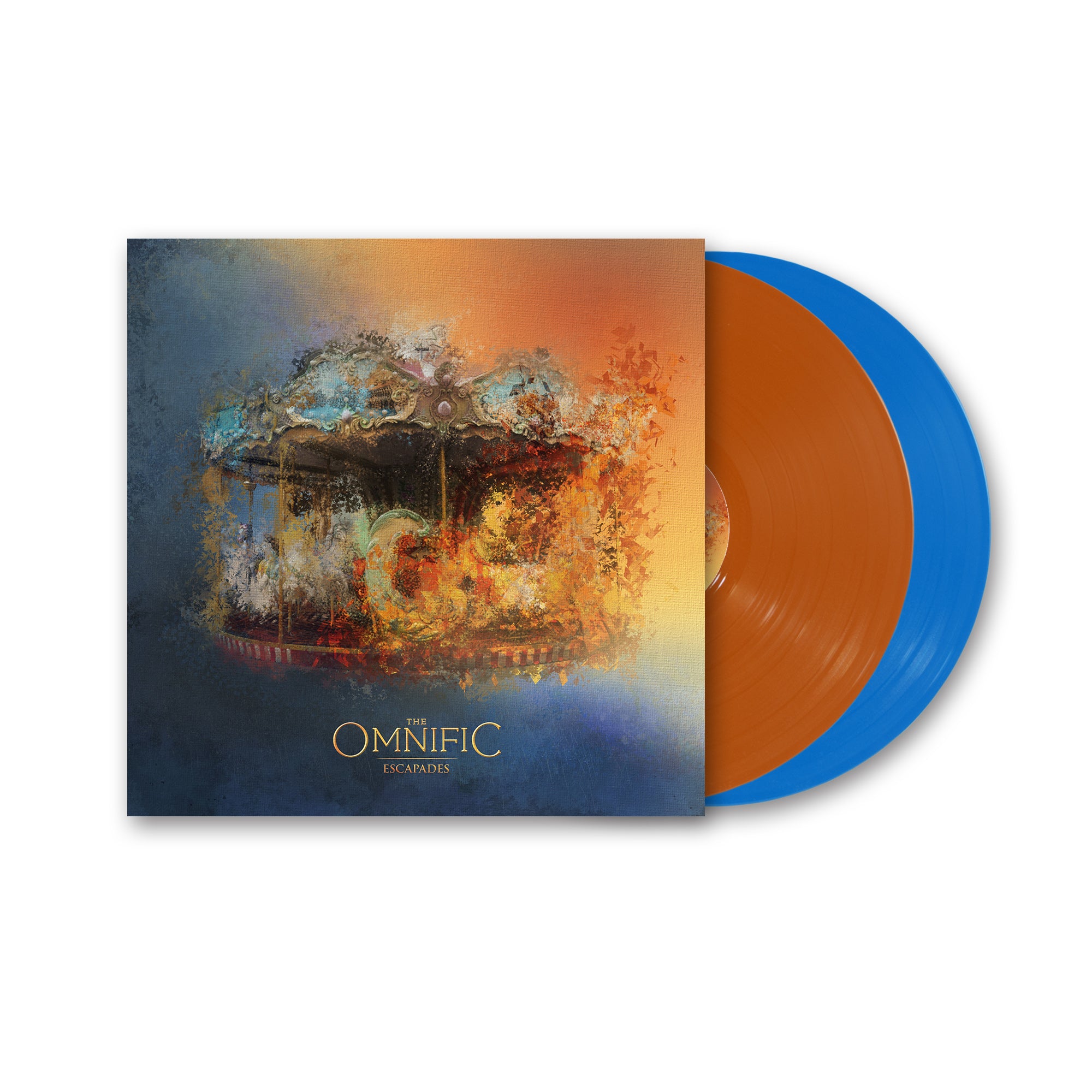 THE OMNIFIC // ESCAPADES - GOLD & BLUE VINYL (2LP)